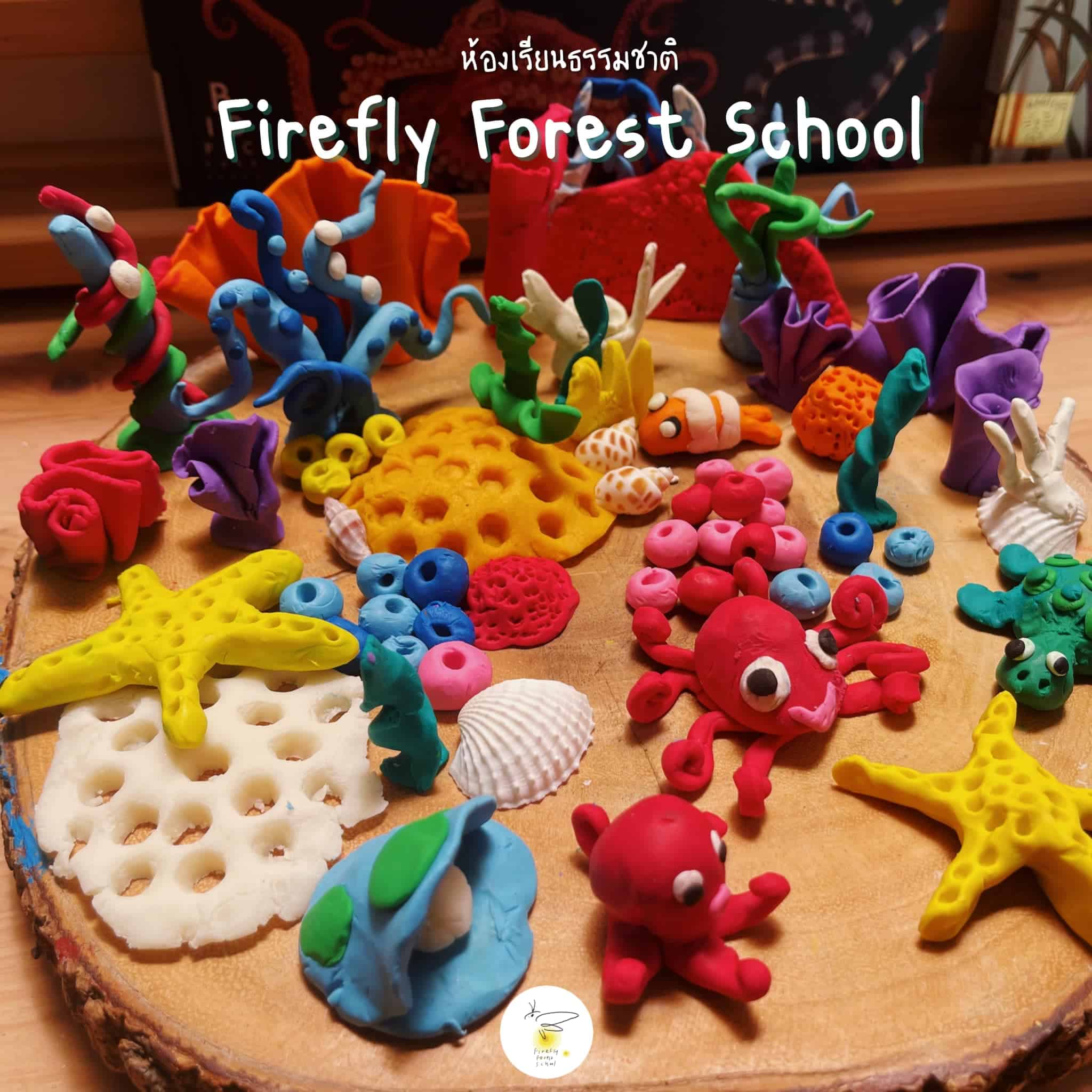 Our Playgroup today.
 Coral Reef Class.