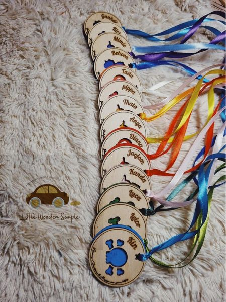 ขอบคุณหม่ามี้เฌอและ Little Wooden Simple นะคะ สำหรับเหรียญรางวัลที่ลงมือทำเองจาก...