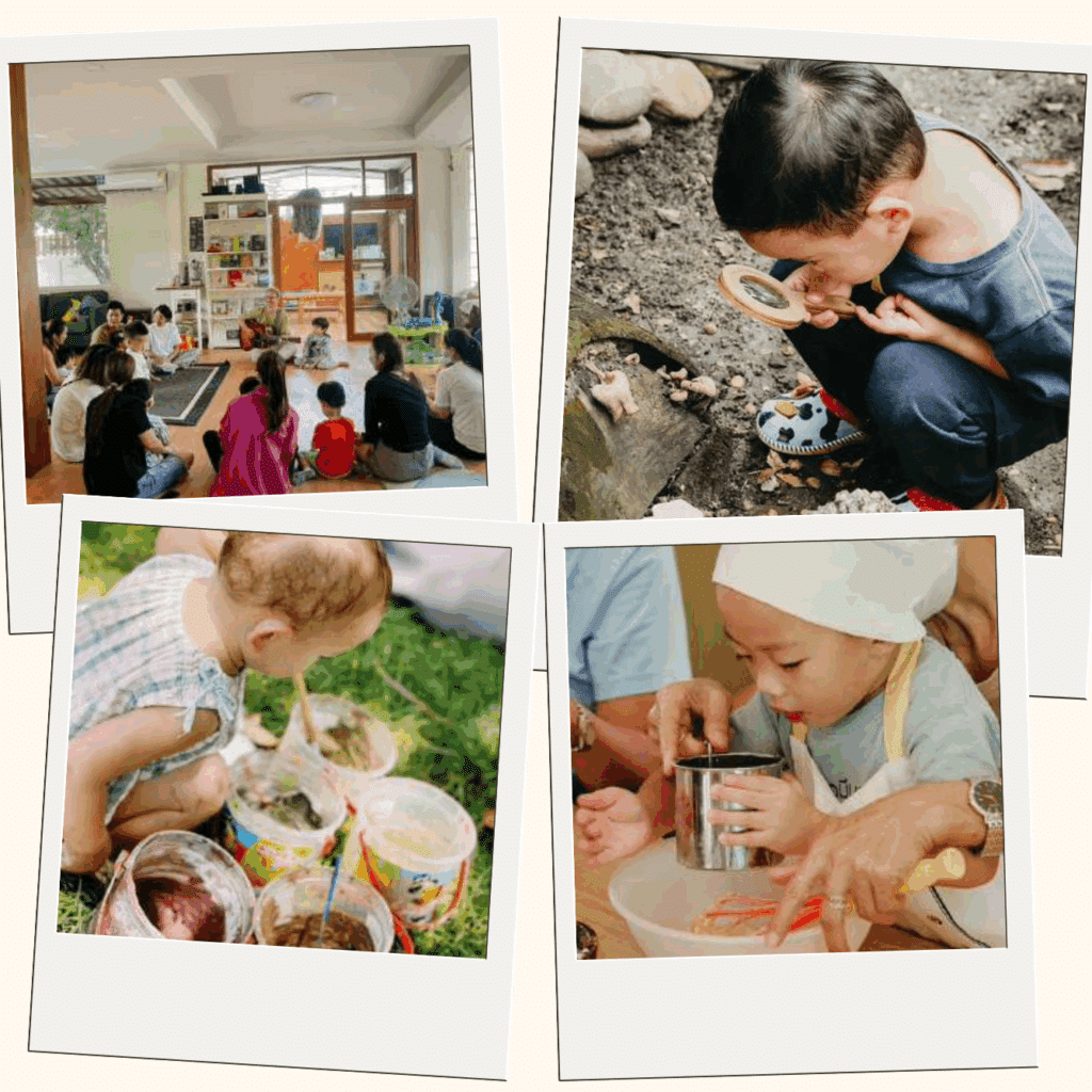 PlayGroup at FireFly Forest School Bangkok Thailand