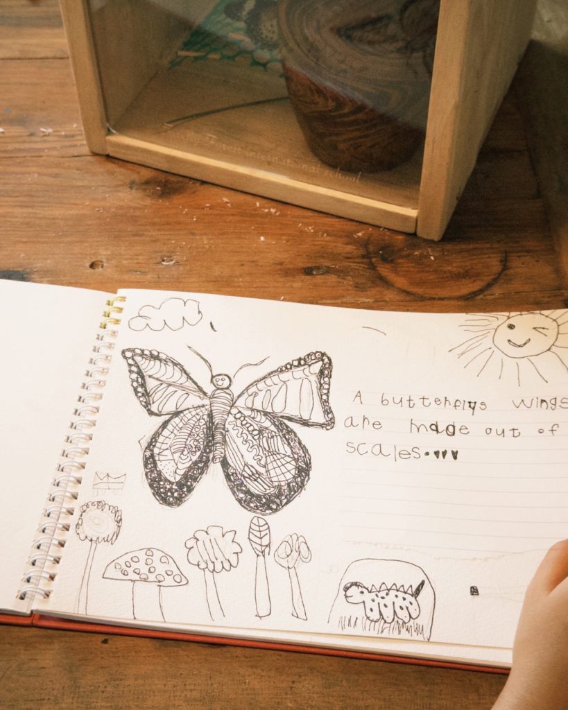 Nature Art Projects for Kids at Firefly Forest School in Bangkok

