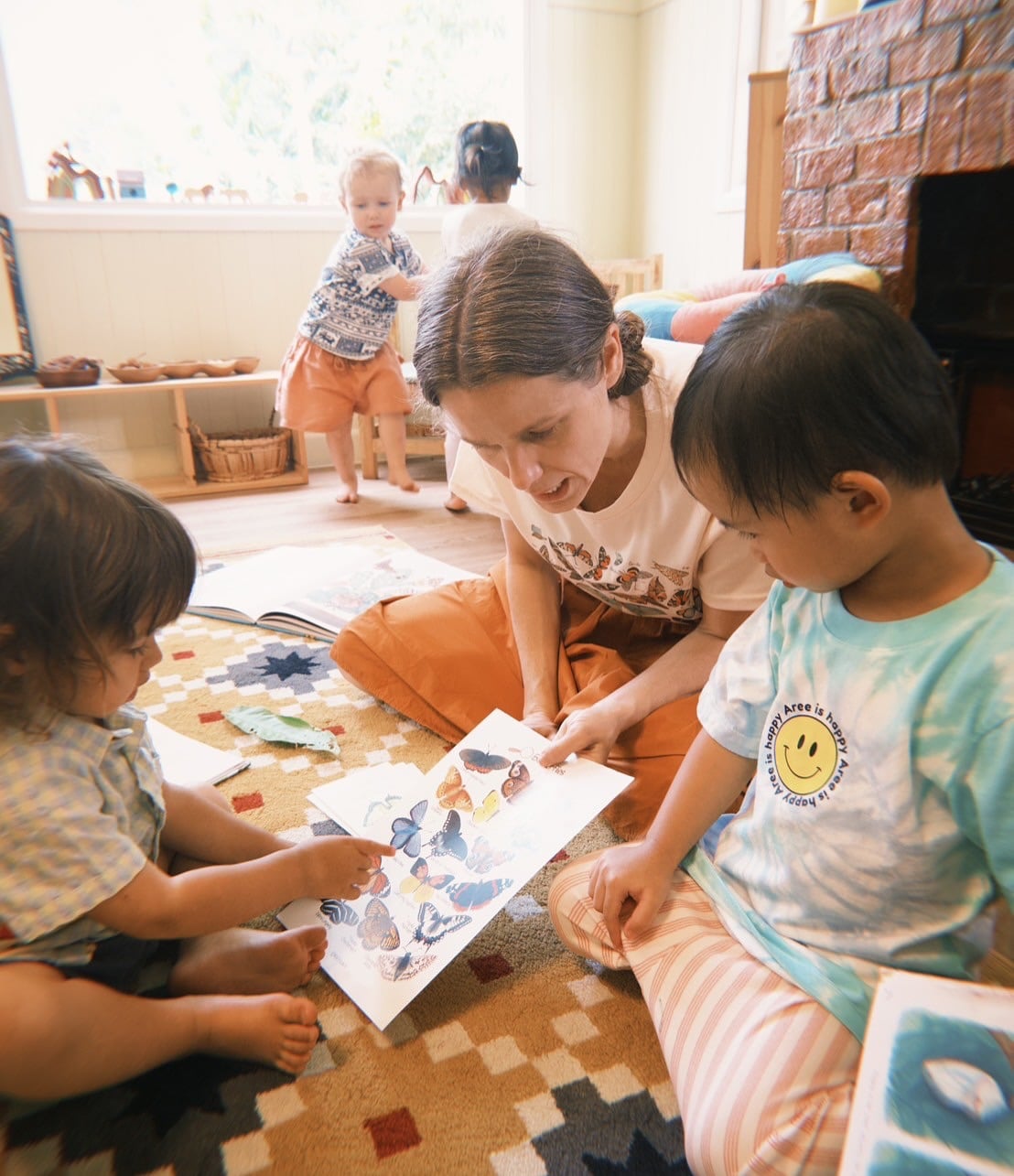 Children performing a play in English and Thai at Firefly Forest School’s bilingual elementary school in Bangkok.